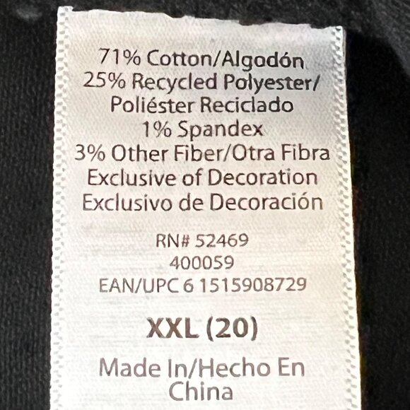 Time Tru Women's Maternity Distressed Raw Hem Stretch Black Shorts Size XXL NWT - Picture 7 of 11